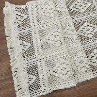 Spot parcel post American Country Table Runner Vintage Hollow Lace Cover Towel Cotton Crocheted Mori Tablecloth Cabinet Dining Table Coffee Table Cloth