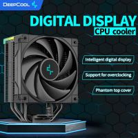 DeepCool AK400 Digital CPU Air Cooler 4 Heatpipe Chip 1850RPM PWM PC Processor Heatsink Heat Alert for Intel LGA1700 ADM AM4 AM5 Heatsinks