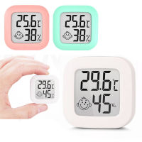 Smile Mini LCD Digital Sensor Gauge Weather Station Hygrometer Indoor Room Temperature Humidity Meter