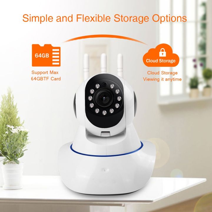  Ocli 1 Dome Pan/Tilt/Zoom Wireless Indoor 1080P HD 2MP IP Home Security  Camera with WiFi, Night Vision, Motion Alerts, 2-Way Audio, Remote  Monitoring Apps : Electronics