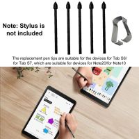 Touch Stylus S Pen Tips Nibs+ Pen Clip for Samsung Tab S7 S7+/S6 Lite/Note10/Note20 Universal Stylus Tip