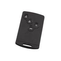 gthrrftdb High Quality 4 Buttons Remote Smart Key Case Fob for Koleos