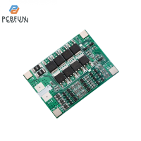 pcbfun เครื่องชาร์จแบตเตอรี่ลิเธียมแบตเตอรี่3S 12V 40A แผ่นป้องกันแผ่นป้องกันแผงระบบจัดการแบตเตอรีแผ่นปริ้นท์พร้อมระบบชาร์จที่สมดุล