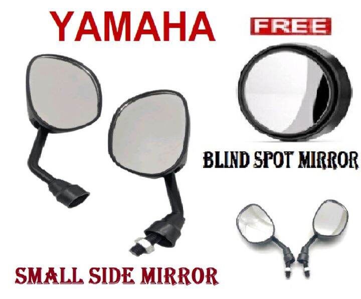 YAMAHA SNIPER 150 155 135 SMALL SIDE MIRROR SHORT STEM GOOD QUALITY