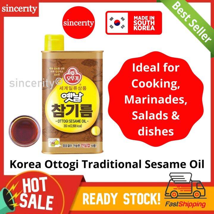 Korea Ottogi Traditional Sesame Oil Korean Sesame Oil Cooking Seasoning
