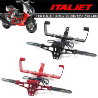 Fit italjet Dragster 200 250i 125400ป้ายทะเบียน cket ไฟเลี้ยวป้ายทะเบียนโคมไฟสำหรับ italjet show.