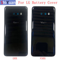 Cover Rear Door Panel Housing Case For LG G8X V50S Battery Cover with Camera Lens Flashlight Replacement Part