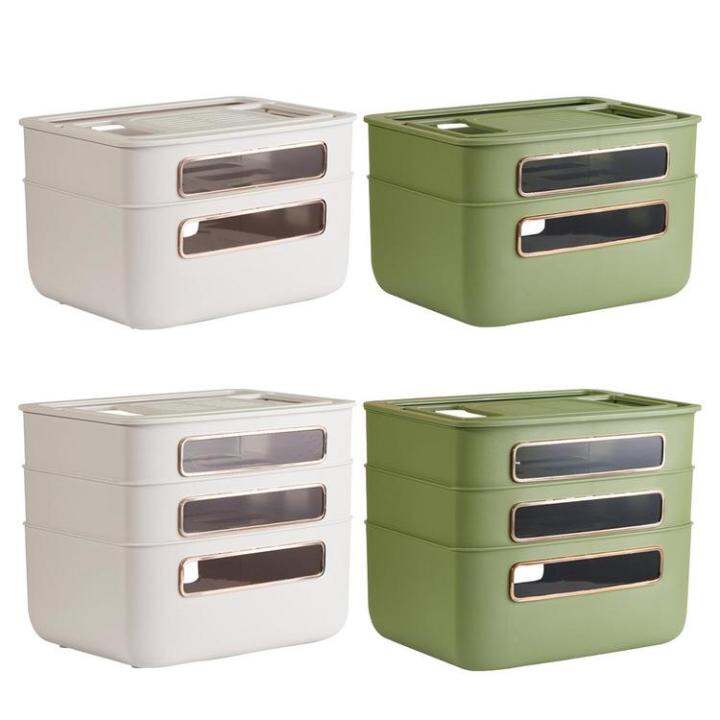 WiFi Router Storage Rack Router and Modem Organizer Boxes Router