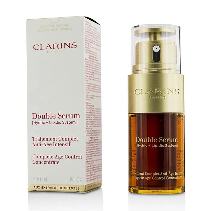 Clarins Double Serum Hydric Lipidic System Complete Age Control Concentrate 30ml1oz 5530