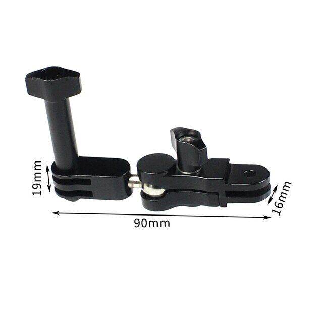 Universal Aluminum Arm Adapter Mount Bracket Connector Knob Sports ...