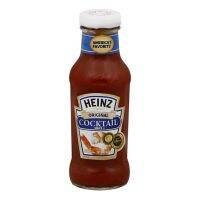 Heinz Seafood Cocktail Sauce ไฮนซ์ ซีฟู๊ด ค็อกเทล ซอส 340g.