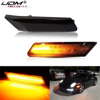 iJDM For Porsche 911 997 987 Cayman Boxster Dynamic LED Amber Side Marker Light Arrow Turn Signal Blinker Indicator Lamps 05-12 Bulbs  LEDs HIDs