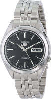 Seiko 5 Mens Stainless Steel Watch Black