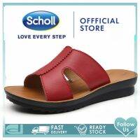 รองเท้า Scholl ส้นเตี้ยสำหรับผู้หญิง,รองเท้าโลฟเฟอร์ส้นเตี้ยรองเท้าแตะสตรีเกาหลีรองเท้าแตะขนาดใหญ่ EU 40 41