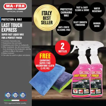 Mafra Last Touch Express Liquid Wax 500ml (Long lasting silicone-free  mirror shine effect) 