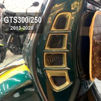 ตะแกรงป้องกันหม้อน้ำรถจักรยานยนต์ GTS250 GTS300ใหม่ฝาครอบฝาสำหรับ VESPA GTS 250 300 2013-2020 2014 2015 2017 2016