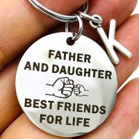 Father and Daughter /Son Keychain Best Dad Gifts for Father Birthday Christmas Gift for Dad Best Friends for Life Gifts Key Chains