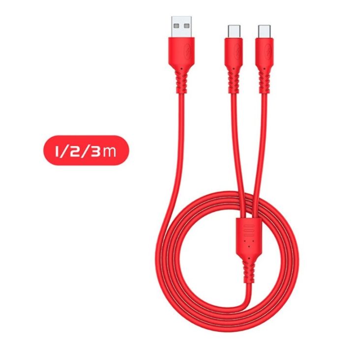 2in1-usb-to-dual-type-c-male-cable-silicone-mobile-phone-usb-c-charging-cord-type-c-charger-line-for-cellphones-cables-converters