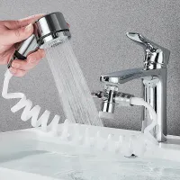 Shower Water Divider Tap Hair Toilet Washing For External Cleaning Bathroom Extender Faucet