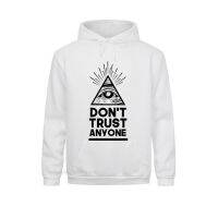 Regular Mens Sportswear Dont Trust Anyone Illuminati All Seeing Eye 2021 Fashion Print Casual Streetwear Clothing Size XS-4XL