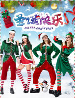 ? Popular Clothing Theme Store~ Christmas Santa Claus Costume Christmas Girl Sexy Suit Christmas Elf Couple Outfit Hotel Lobby