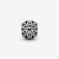 [พร้อมส่ง สินค้าแท้ ?] Pandora Openwork Rose Charm