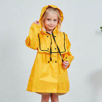 kids raincoats for girls for waterproof windproof rainwear hat eaves design breathable comfortable high quality poncho raincoat