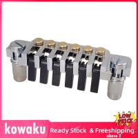 Kowaku Bridges Tailpiece เบสบริดจ์สำหรับกีตาร์ไฟฟ้าชิ้นส่วนซ่อมที่แม่นยำ