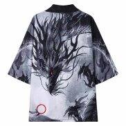 Kimono nhật bản truyền thống Yukata Áo Cardigan Kimono nam đi biển mỏng