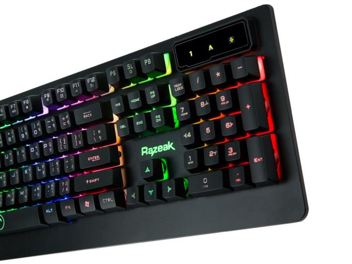 razeak-osiris-kg8702-keyboard-คีย์บอร์ดมีไฟ-ไฟแบบสีรุ้ง