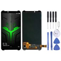 หน้าจอ LCD AMOLED ดั้งเดิมสำหรับเฮลิคอปเตอร์ Black Shark Xiaomi กับ Digitizer ประกอบเต็มตัวเครื่อง (สีดำ) (เท่าที่คุณชอบ)