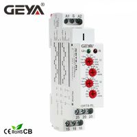 Gratis Ongkir GEYA รีเลย์16A GRT8-RL ขวา,รีเลย์วงจรสลับ2NO2NC AC 230V หรือ Ac/DC12-240V