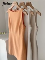 【HOT】✾ Jielur Fashion Dresses Bottoming Sleeveless Sundress Female Vestidos S-XL