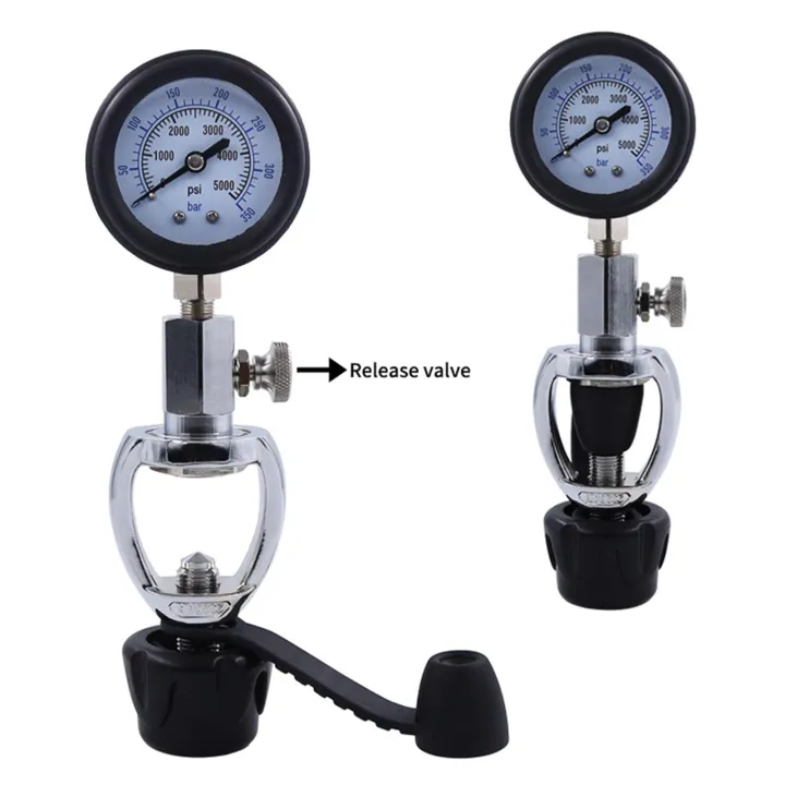 Professional Submersible Scuba Diving Pressure Gauge Scuba Diving Tank