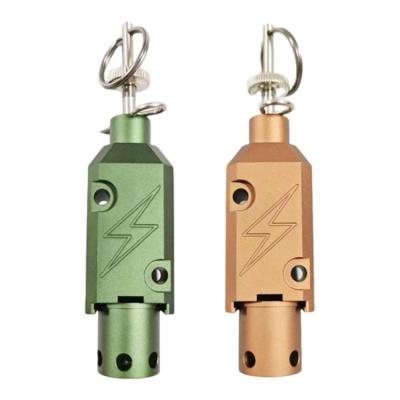 Perimeter Trip Alarm Defense Safe Outdoor Wire Alarm Aluminum Alloy Protective Tool for Campsites Farms Outdoors Homes natural