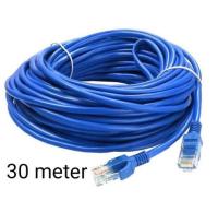 สายแลนสำเร็จรูปพร้อมใช้งาน ยาว 30 เมตร UTP Cable Cat5 30M(Blue)