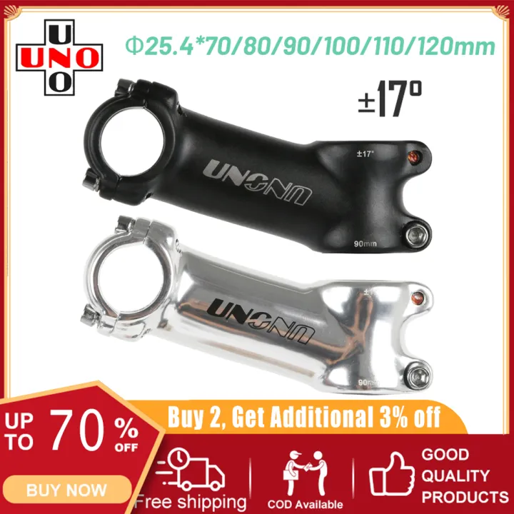 UNO stem mountain bike stem Ultralight bicycle stem 17 Degree 70120mm