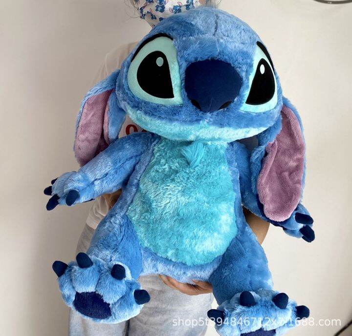 lilo-amp-stitch-ของเล่นตุ๊กตาผ้ากำมะหยี่การ์ตูนสัตว์ประหลาดน้อยหมอนตุ๊กตาเบาะตะเข็บคู่เด็กของขวัญวันเกิดวันคริสต์มาส