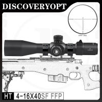 DISCOVERY HT 4-16X40SF FFP (ของแท้ใหม่เอี่ยม,2023รุ่นใหม่) สายตาโลหะซูมซูมสายตา HD ป้องกันการกระแทกข้ามนก Finder AAA คุณภาพ Metal Sights HD Zoom Anti-shock Cross Bird Sight