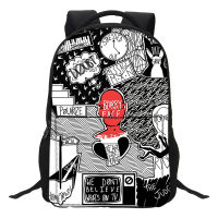 New Twenty One Pilots Teenagers School Bags Boys Girls School Backpack Daypack Junior High Laptop Backpack Kid Mochila Escolares