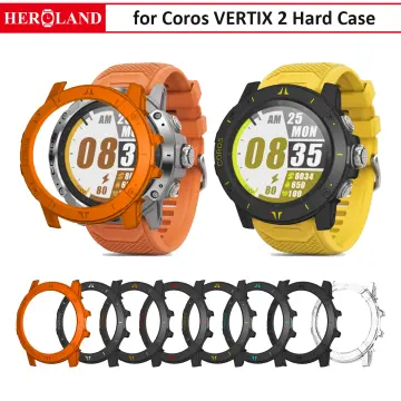 Case For COROS VERTIX 2 Smartwatch Screen Protector Cover Shockproof Frame  Shell