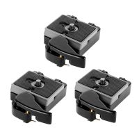 3X Black Camera 323 Quick Release Plate With Special Adapter (200PL-14) For Manfrotto 323 Tripod Monopod(New Version)