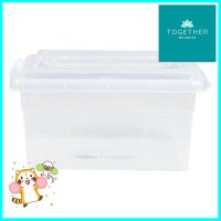 กล่องหูล็อค UNI-WARE 4403 18x25.5x13 ซม. สีขาวSTORAGE BOX UNI-WARE 4403 18X25.5X13CM WHITE **ราคารวม Vat แล้วค่ะ ไม่มีบวกเพิ่ม**