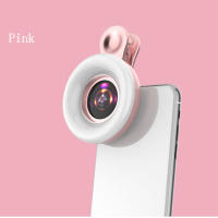 1~5PCS New Mobile phone fill light 15X macro Portable Selfie LED Ring Light for Smartphone Universal Ring Clip Light