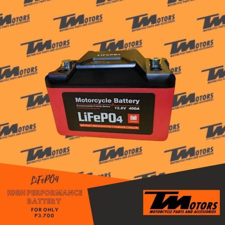 Factory direct sales LiFePO4 LFP Battery for KTM Duke RC, Kawasaki Ninja (Equivalent to 1216ah