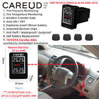 CAREUD รถ TPMS ภายใน U912-WF Car ระบบการตรวจสอบแรงดันยางรถยนต์ Car รถ TPMS สำหรับโตโยต้าคอโรลล่าอัลติส2008-2018ต้องมีช่องรูบอดขนาด34*23.5มม. (สูง * กว้าง)