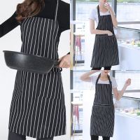 Trendy Striped Apron For Men And Women An Apron With A Pocket For The Kitchen A Chef A Bar Counter Aprons