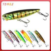 YONGJ หลากสี 65 มม./100 มม. 5.5g/14.3g เหยื่อปลอม ตกปลาในฤดูหนาว Tackle เบ็ดตกปลา ล่อหล่อยาว ล่อดินสอ Minnow Lures