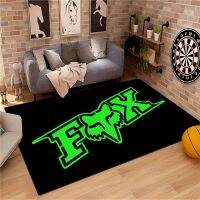 【YF】 Rug FOX Motorcycle Racing Large Non-slip Bedroom Living Room Carpet Entrance Doormat Long Corridor Mat Area