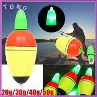 ล่องเรือกลางคืนตกปลาโฟม Eva Bobber Ball Bobber แบบพกพาพลาสติกอิเล็กทรอนิกส์ TONG 20G/30G/40G/50G